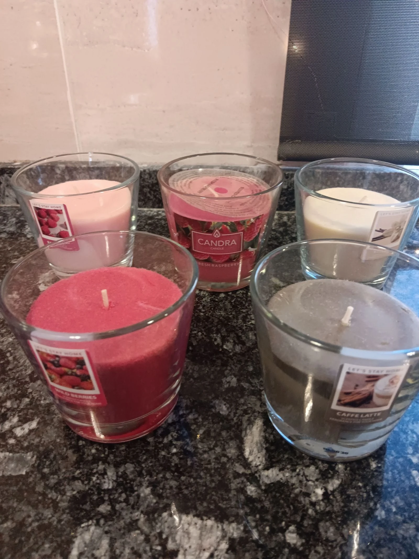 Pack de 5 velas aromáticas – photo 2
